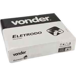 Eletrodo revestido para aço carbono, 5 kg, E6010, com 4,00 mm, VONDER