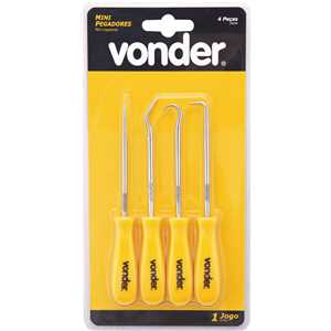 Minipegadores, jogo com 4 peças, VONDER