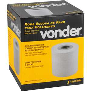 Roda Escova de Pano para Polimento, para PEV 1380 VONDER