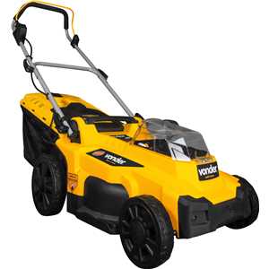 Máquina de cortar grama com recolhedor, bateria intercambiável de 18 V + 18 V (36 V), sem baterias e sem carregador, IMGV 1844B VONDER