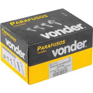 Parafuso autobrocante sextavado, 6,3 mm x 7/8", VONDER