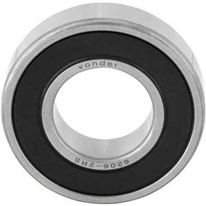 Rolamento rígido de esfera, 6206-2RS, VONDER