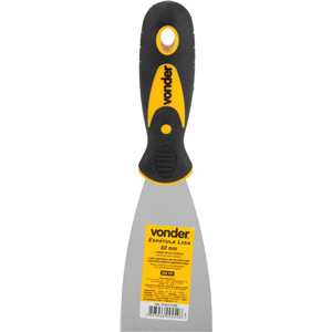 Espátula de aço, 2.1/2", com cabo emborrachado, VONDER