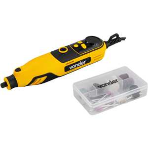 Microrretífica com acessórios, 130 W, 220 V~, MRV 042 VONDER