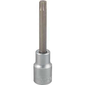 Soquete hexalobular macho longo, encaixe de 1/2", T50, VONDER
