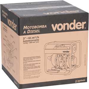 Motobomba a diesel 3", VONDER