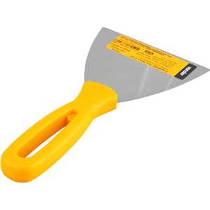 Espátula de aço inox, 10 cm, com cabo plástico, VONDER