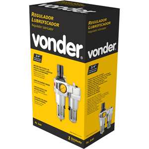 Regulador e lubrificador 3/4" RL 340 VONDER