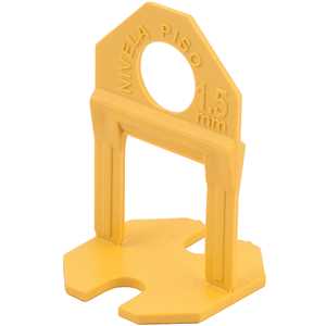 Espaçador e nivelador para piso, 1,5 mm, amarelo VONDER