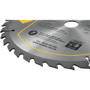 Lâmina de serra circular com dentes de metal duro/vídea, 300 mm x 30 mm, 36 dentes, VONDER