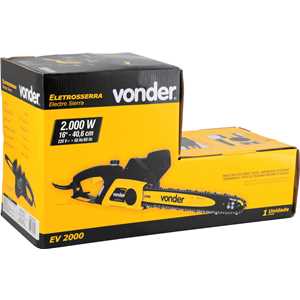 Eletrosserra de 16", 2.000 W, 220 V~, EV 2000 VONDER