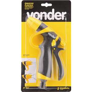 Esguicho plástico para jardim, tipo pistola, engate 1/2", EP 207, VONDER