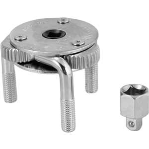 Saca-filtro de óleo, Ø 64 mm a Ø 120 mm, 3 garras autoajustáveis VONDER
