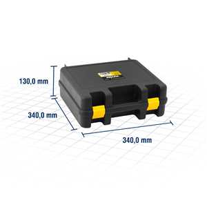 Caixa para ferramentas, plástica, 34,0 cm x 34,0 cm x 13,0 cm, VD 6002, VONDER