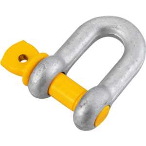 Manilha reta para cabo de aço, 5/8", VONDER PLUS