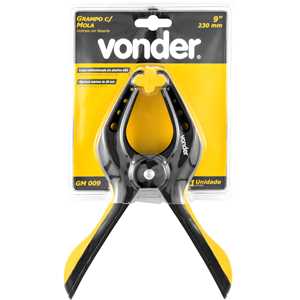 Grampo com mola, 9", GM 009 VONDER