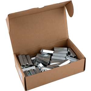 Prolongador para barra roscada 1/2" x 2", rosca UNC zincado, VONDER