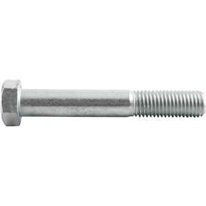 Parafuso sextavado zincado 3/4" x 5", UNC, rosca parcial, VONDER