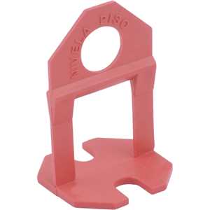 Espaçador e nivelador para piso, 3,0 mm, vermelho VONDER