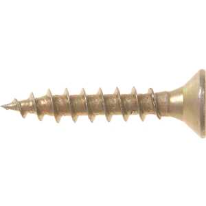 Parafuso madeira chipboard, cabeça chata, fenda cruzada/pozidrive, 3,5 mm x 20,0 mm, VONDER