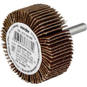 Roda de lixa 50 mm x 20 mm com haste, grão 60 VONDER