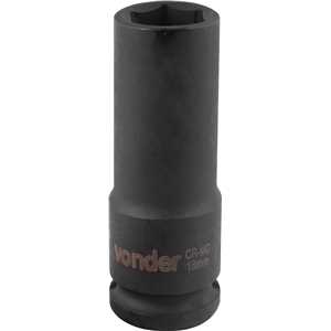 Soquete sextavado longo de impacto, 18 mm, encaixe de 1/2", VONDER