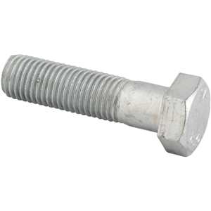 Parafuso sextavado zincado, 16 mm x 60 mm, MA, VONDER