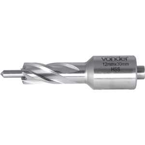 Broca anular, encaixe Weldon, 12 mm x 30 mm VONDER