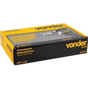 Furadeira pneumática, 1/2, FPV 120, VONDER PLUS