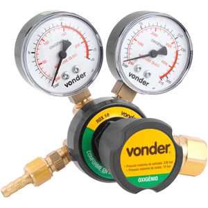 Regulador de pressão para oxigênio, ROX 10, VONDER