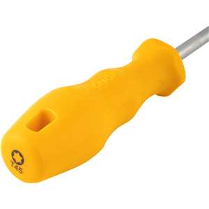 Chave hexalobular, T45, com cabo reto, VONDER