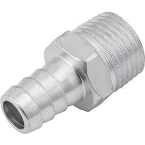 Espigão rosca macho de 1/2" NPT com escama de 1/2", cartela com 2 peças, VONDER