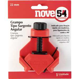 Grampo tipo sargento angular, NOVE54