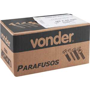 Parafuso sextavado 8.8, 8 mm x 60 mm, MA, rosca parcial, DIN 931, VONDER