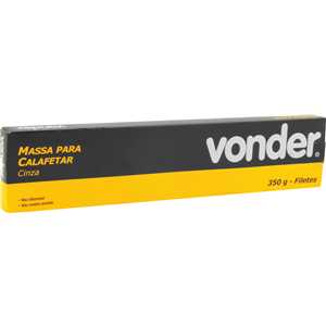 Massa para calafetar cinza, em filetes, 350 g, VONDER