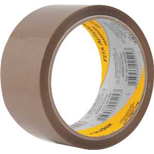 Fita adesiva 48 mm x 50 m, marrom, VONDER