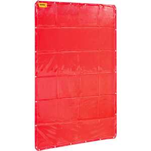 Cortina de proteção para solda, laranja, 1,22 m x 1,78 m, VONDER