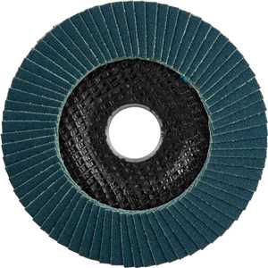 Flap-disc, disco de desbaste/acabamento, 4.1/2', cônico, grão 120, VONDER