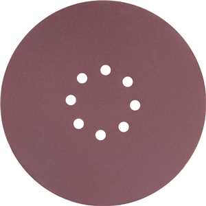 Disco de lixa com costado em pluma 225 mm, grão 150, para as lixadeiras LPV 400B, LPV 600, LPV 925, LPV 950B e LPV 1000, VONDER