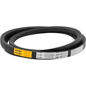 Correia em V, perfil C, C-95, industrial, VONDER PLUS