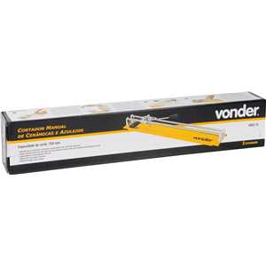 Cortador de cerâmicas e azulejos manual, 75 cm, VDEC 75, VONDER