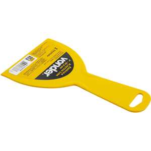 Espátula plástica lisa de 4", VONDER