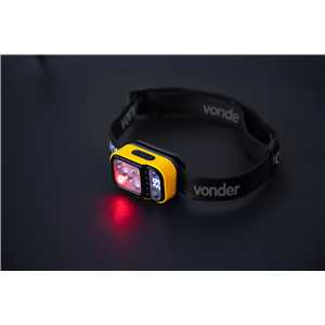 Lanterna de LED para cabeça, recarregável, LED CREE Xte, LCV 220 VONDER