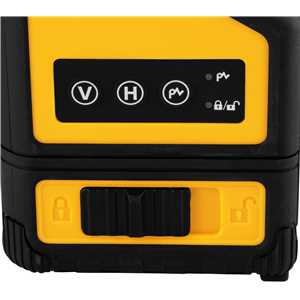 Nível a laser, 30 metros, verde, bateria intercambiável de 18 V, sem bateria e sem carregador, INLV 1854 VONDER