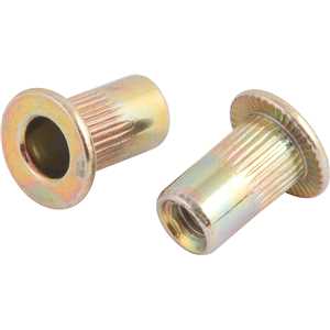 Rebite de rosca em aço carbono, rosca M3 x 8,8 mm, VONDER