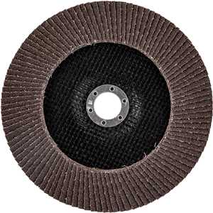 Flap-disc, disco de desbaste/acabamento, 7" - 180 mm, reto, grão 50, NOVE54