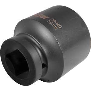 Soquete sextavado de impacto, encaixe de 1" x 55,0 mm, VONDER