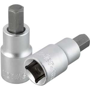 Soquete hexagonal 10 mm, encaixe de 1/2", VONDER