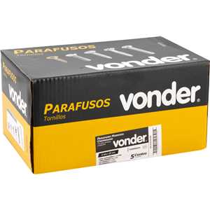Parafuso madeira chipboard, cabeça flangeada, fenda cruzada/phillips, 5,0 mm x 35 mm, VONDER