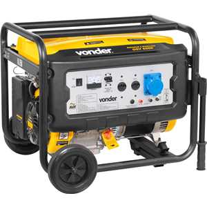 Gerador a gasolina 6.000 W, 110 V~/220 V~, GGV 6000, VONDER